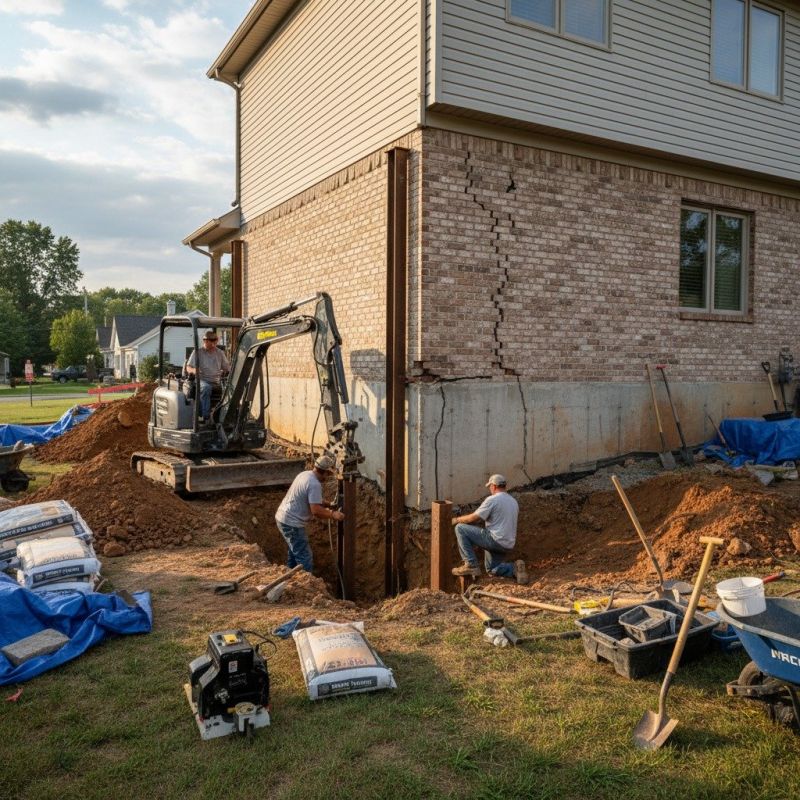 Top Concrete Foundation Repair Companies in Effingham, IL